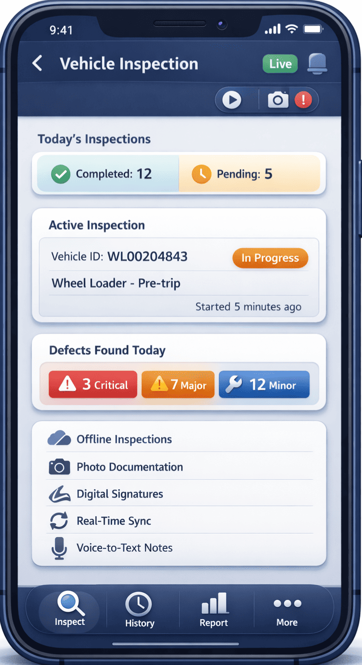 Mobile Inspection App