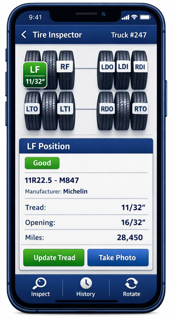 Mobile Tire Inspection
