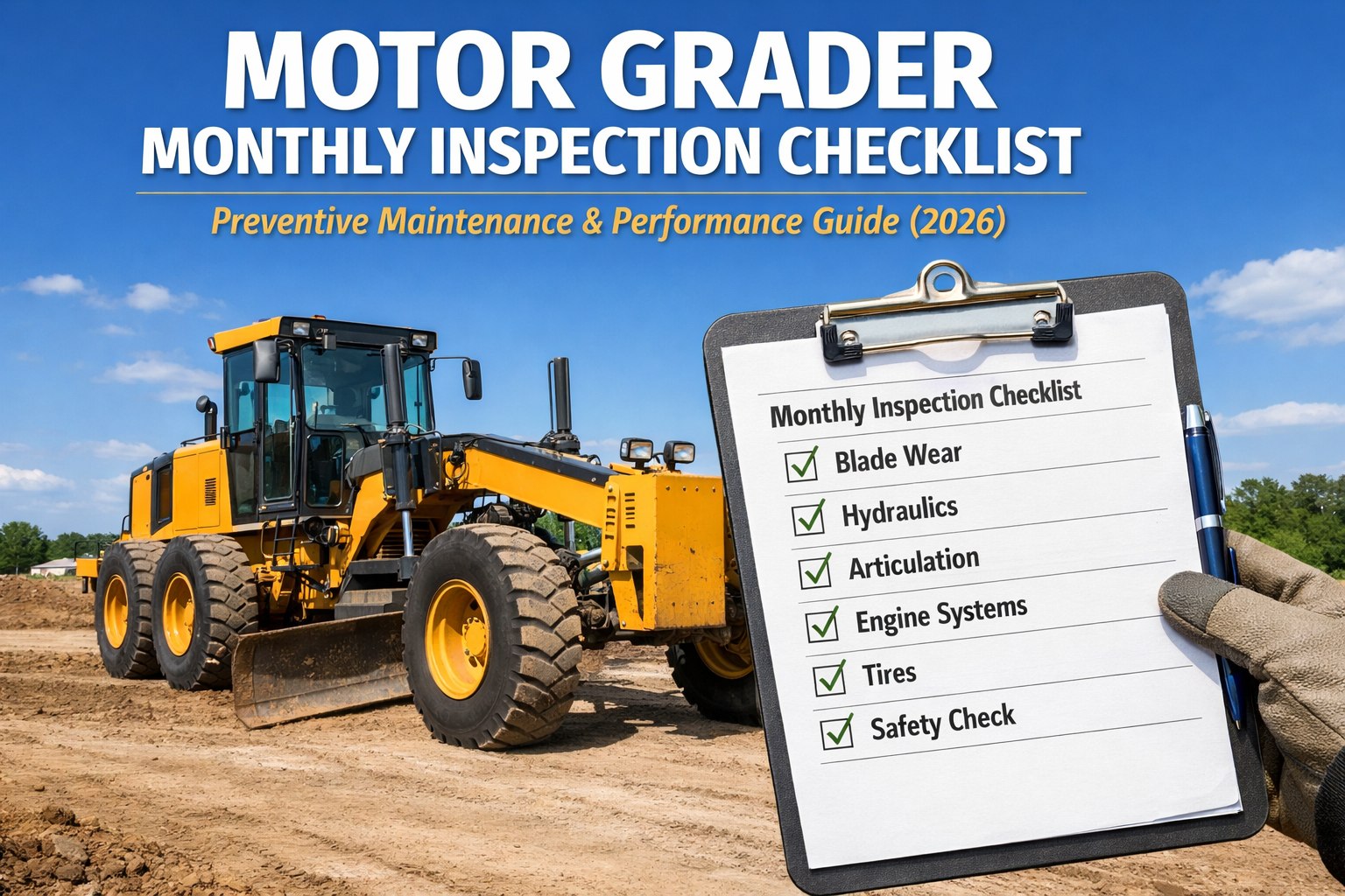 motor-grader-monthly-inspection-checklist-preventive-maintenance